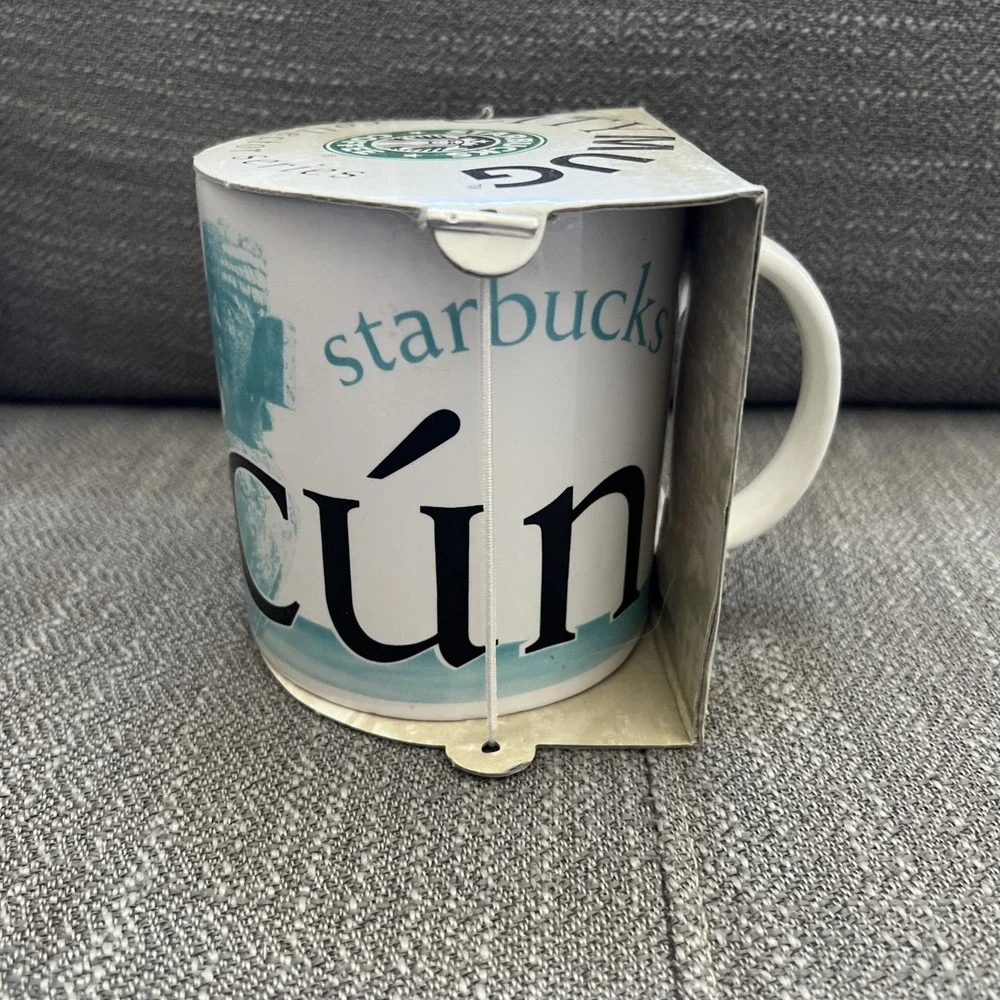 Starbucks Coffee 2009 Cancun Mexico Collector Series City Mug 20 oz Been There